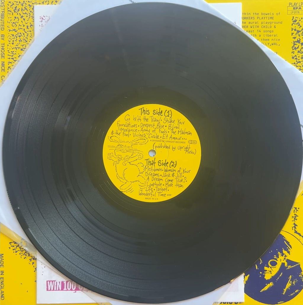 Dan Mother With Child & Bunny 1988 UK 1st Press + Booklet VG+/VG+