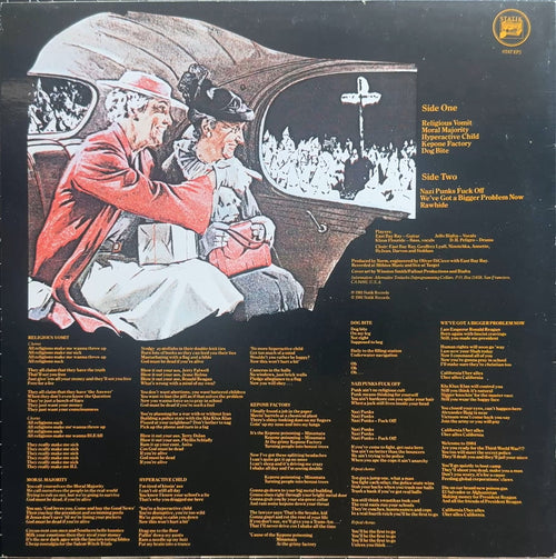 Dead Kennedys In God We Trust, Inc. 1981 UK 1st Press 12" EP VG+/VG+