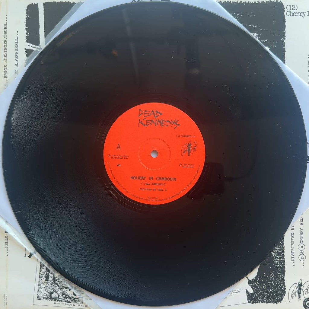 Dead Kennedys Holiday In Cambodia 1980 UK 1st Press 12" VG+/VG+