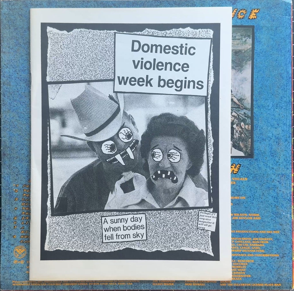 Dead Kennedys Give Me Convenience Or Give Me Death 1987 UK Insert + Flexi