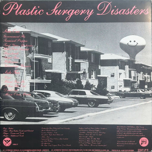 Dead Kennedys Plastic Surgery Disasters 1981 UK 1st ISS Pressing Both Inserts
