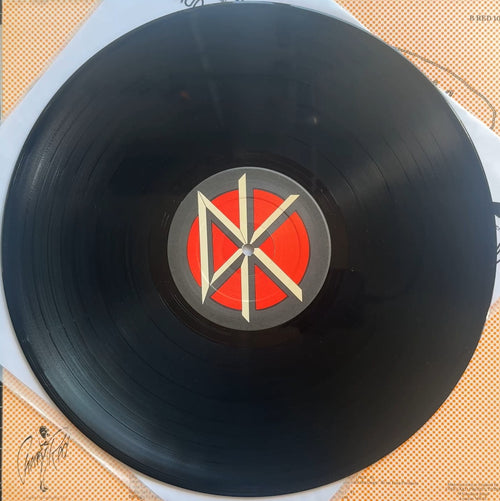 Dead Kennedys Fresh Fruit For Rotting Vegetables 1981 UK Orange Dot Rear + Poster