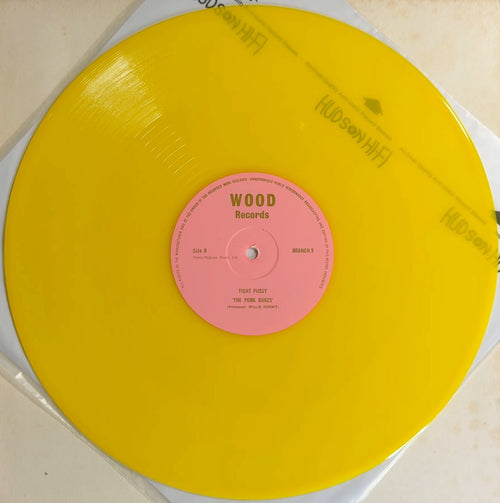 Pork Dukes Making Bacon c/w Tight Pussy 1977 UK 12" Yellow Vinyl