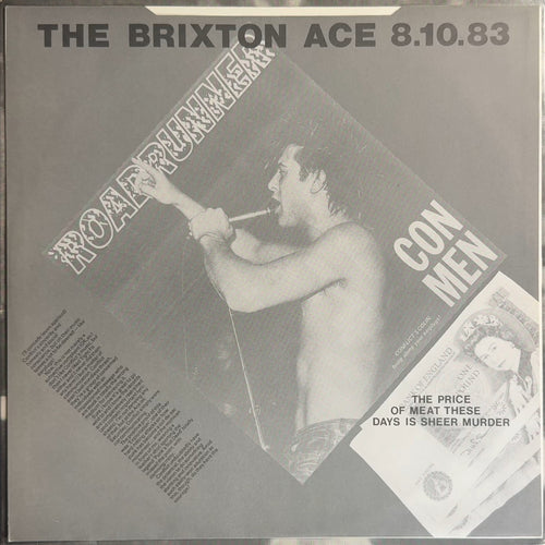 Conflict Increase The Pressure 1984 UK 1st Press "Special Cut" VG+/VG+