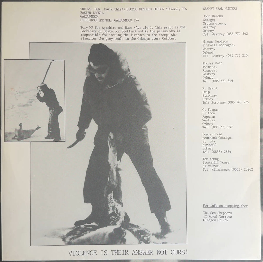 Conflict Increase The Pressure 1984 UK 1st Press "Special Cut" VG+/VG+