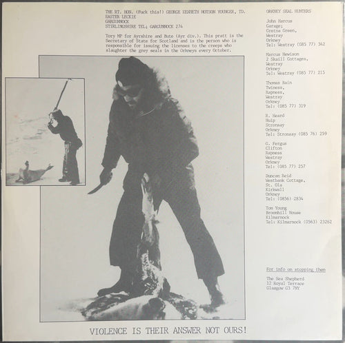 Conflict Increase The Pressure 1984 UK 1st Press "Special Cut" VG+/VG+