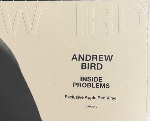 Andrew Bird Inside Problems SEALED/NM 2022 1st Press Ltd Edtn Apple Red