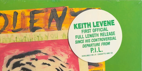 Keith Levene Violent Opposition 1989 US 1st Press SEALED/NM (Clash, PIL)