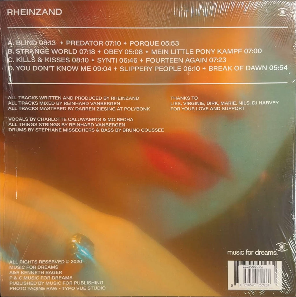 Rheinzand 2020 UK 1st Press Ltd Edtn 2xLP Red Vinyl VG+/VG+