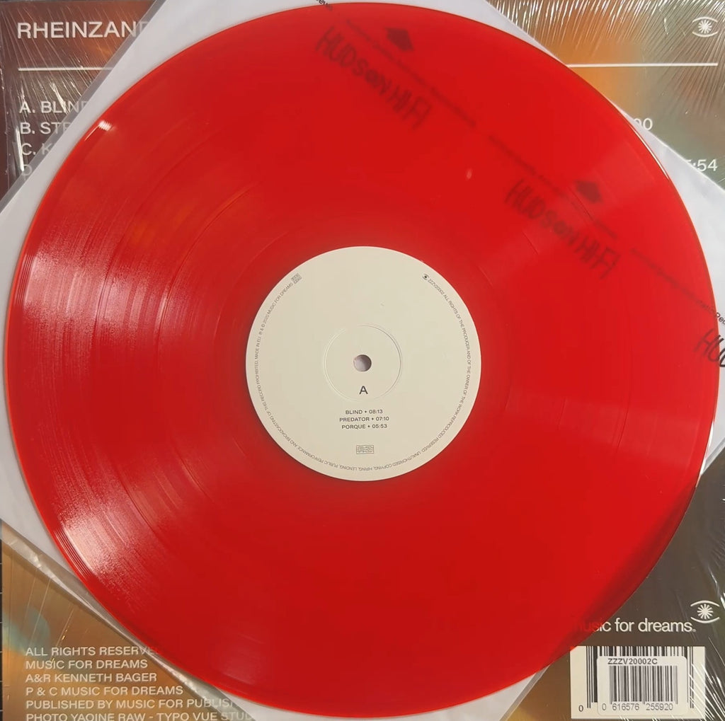Rheinzand 2020 UK 1st Press Ltd Edtn 2xLP Red Vinyl VG+/VG+