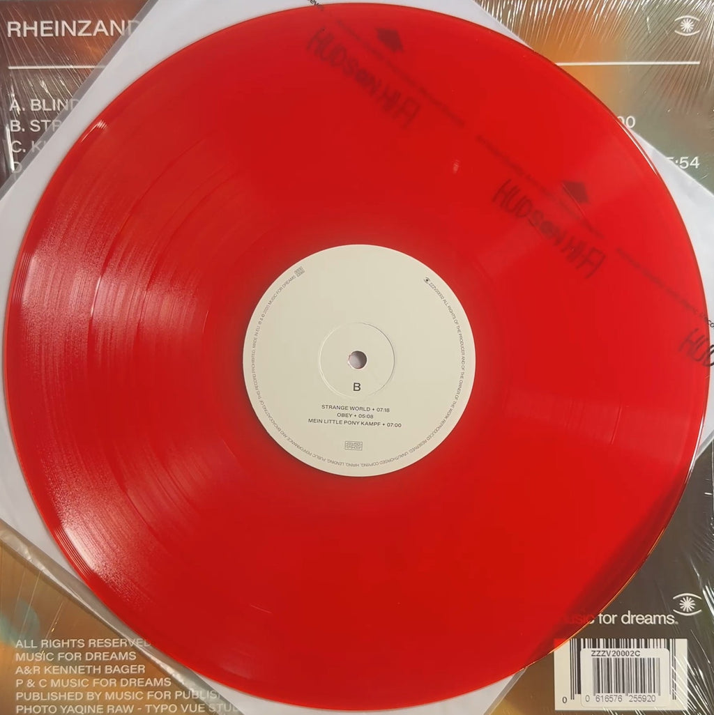 Rheinzand 2020 UK 1st Press Ltd Edtn 2xLP Red Vinyl VG+/VG+
