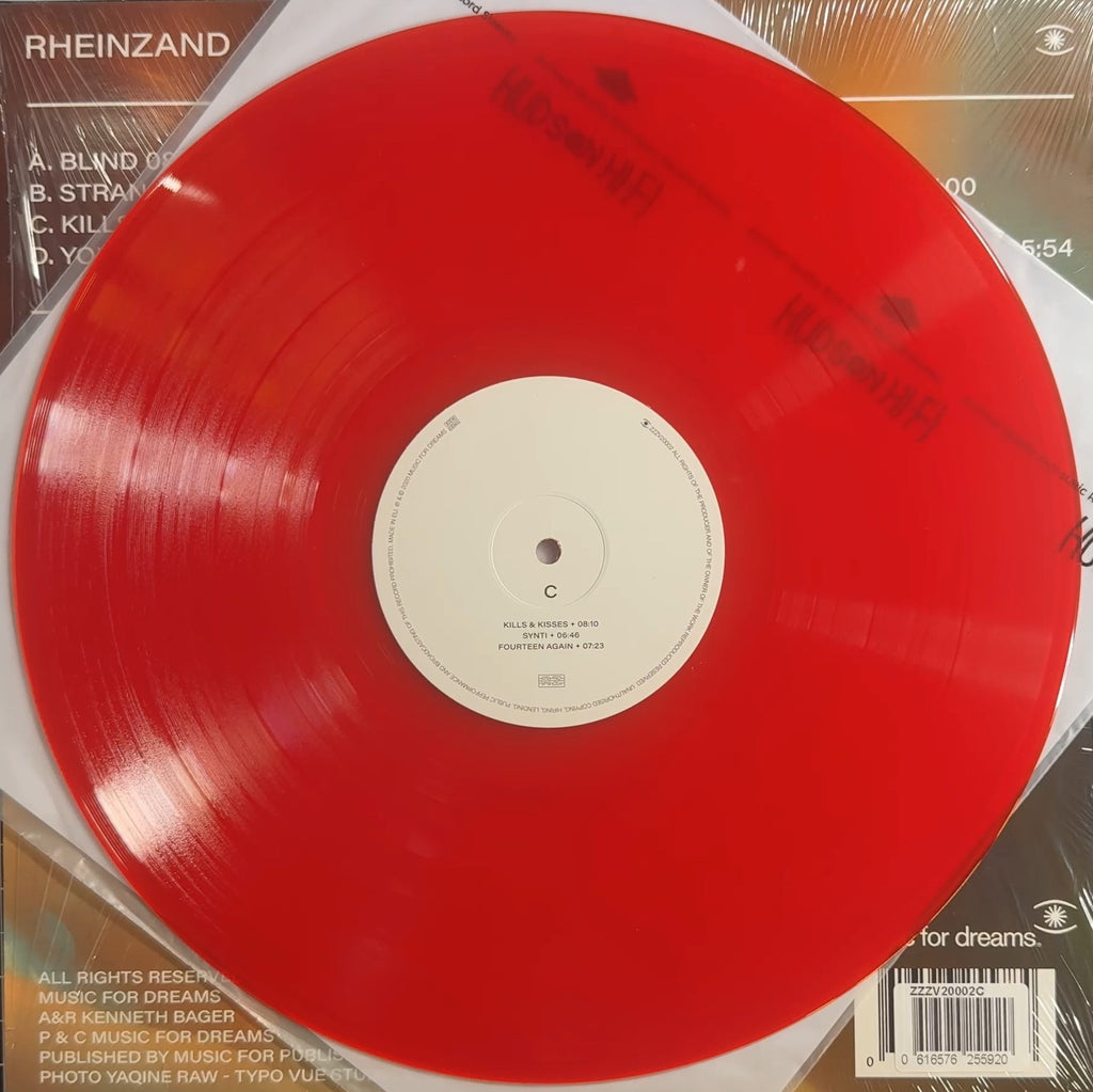 Rheinzand 2020 UK 1st Press Ltd Edtn 2xLP Red Vinyl VG+/VG+