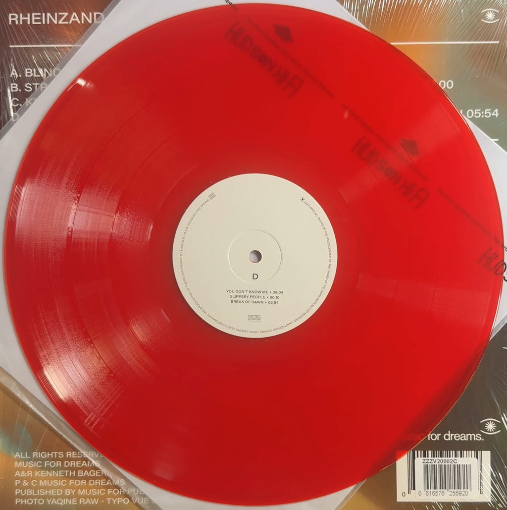 Rheinzand 2020 UK 1st Press Ltd Edtn 2xLP Red Vinyl VG+/VG+