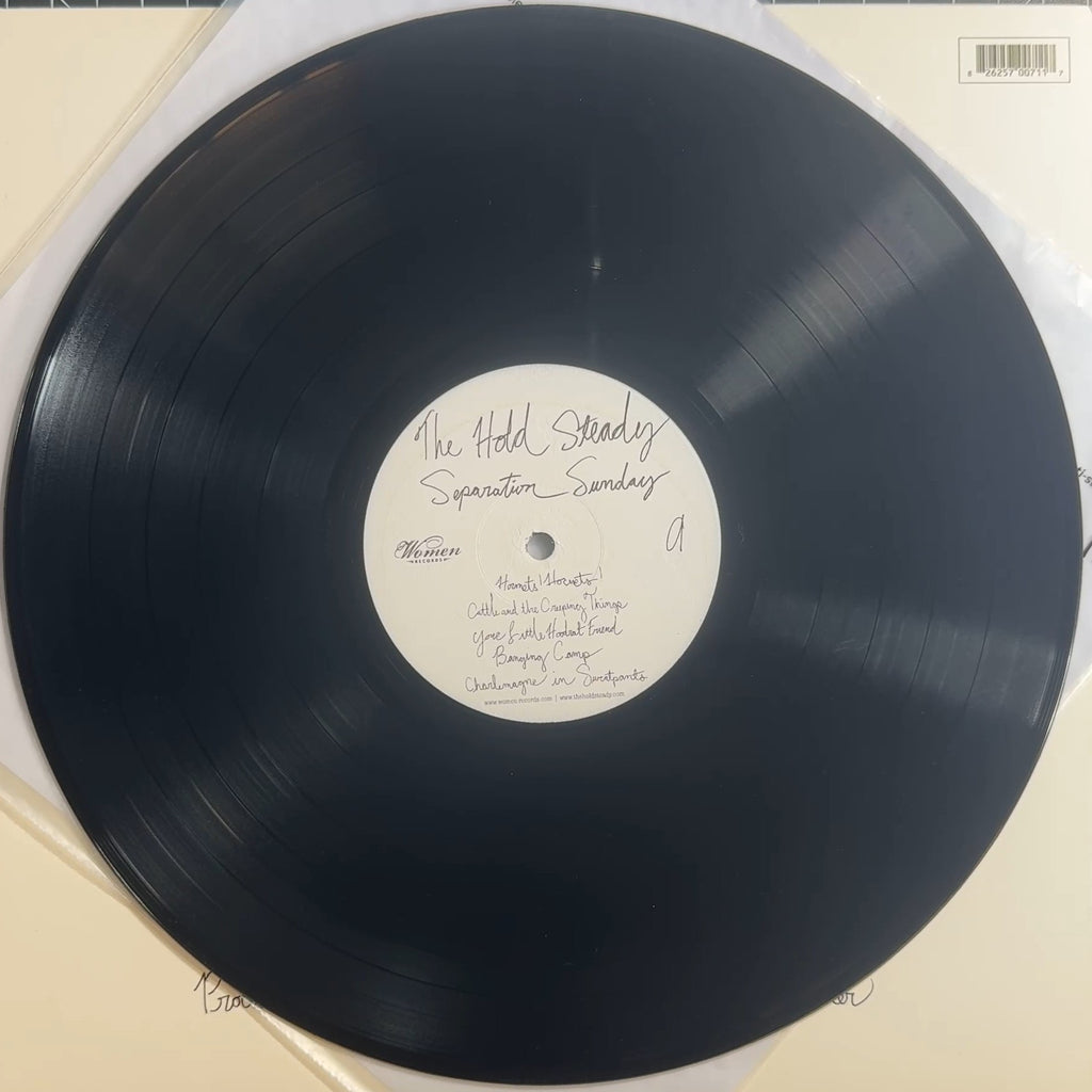 The Hold Steady Separation Sunday 2005 US 1st Press VG/VG+