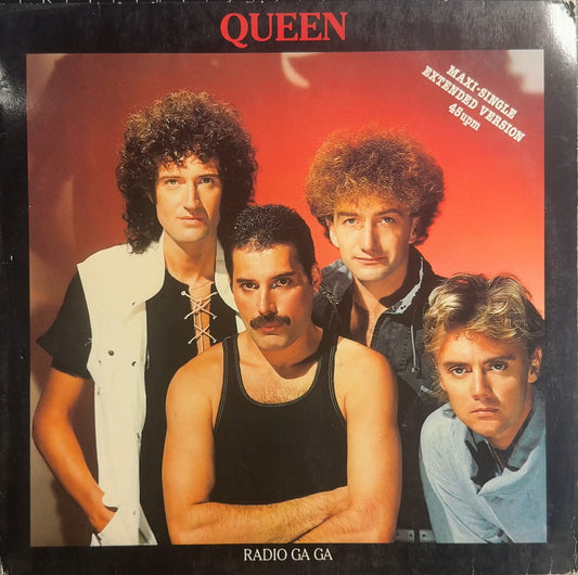 Queen Radio Ga Ga 1984 German 1st Press 12" Maxi Single VG+/VG
