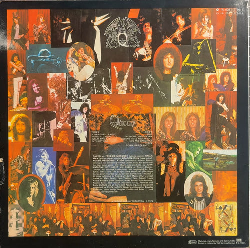 Queen - Queen 1982 Euro Import Fame Reissue VG+/VG+