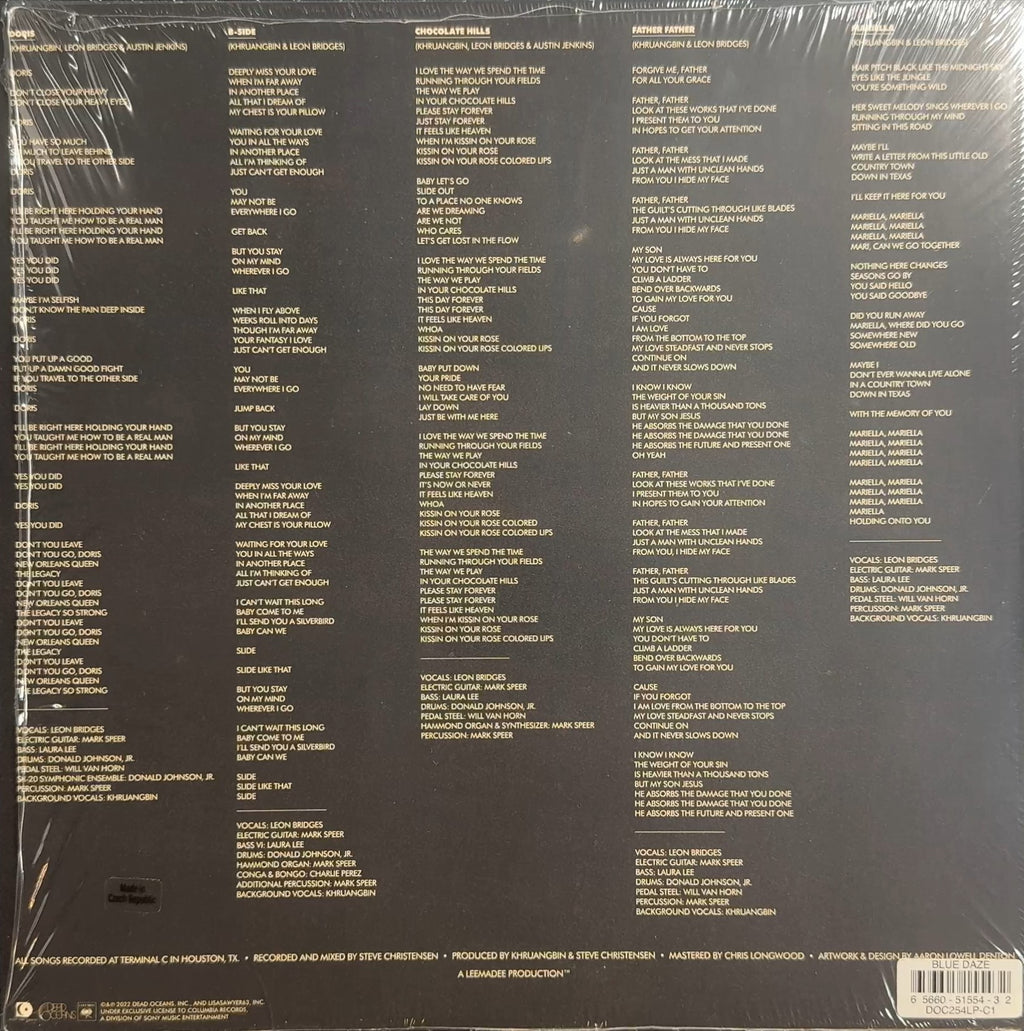 Texas Moon 2022 1st Press 12" EP Ltd Edtn Blue Daze VG+/VG+