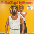 Skids Days In Europa 1979 UK 1st Press + Orig Insert + Newspaper