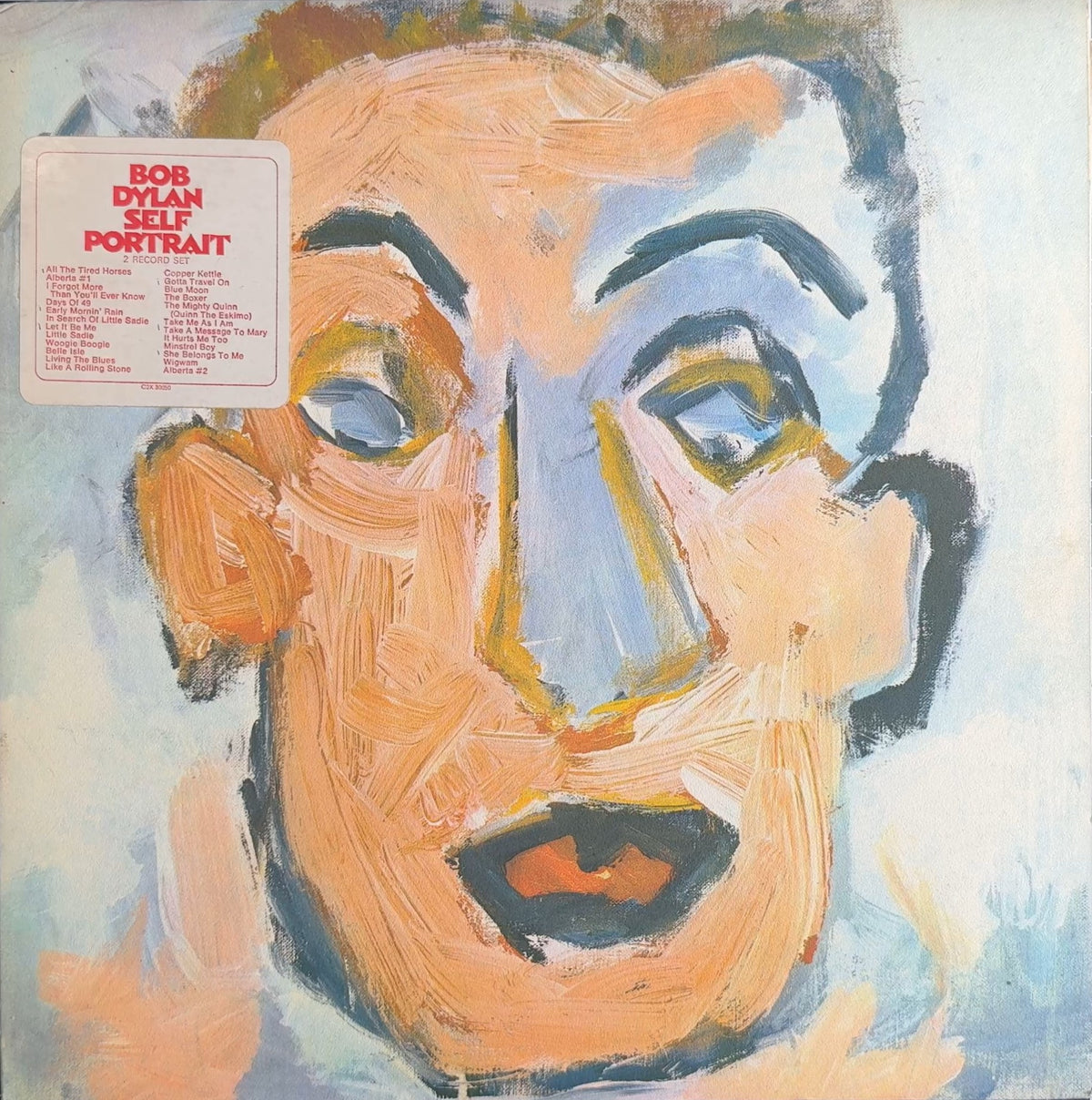 Bob Dylan Self Portrait RADIO PROMO 1970 US 1st Press 360 Sound Labels
