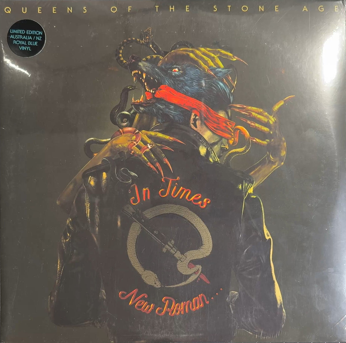 Queens of the Stone Age In Times New Roman SEALED/NM 2024 Austr Blue Ltd Edtn