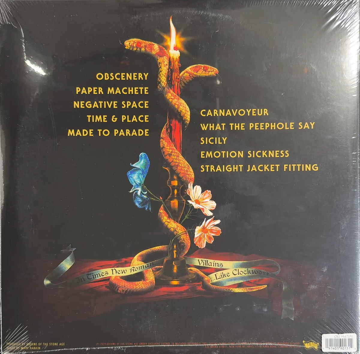 Queens of the Stone Age In Times New Roman SEALED/NM 2024 Austr Blue Ltd Edtn