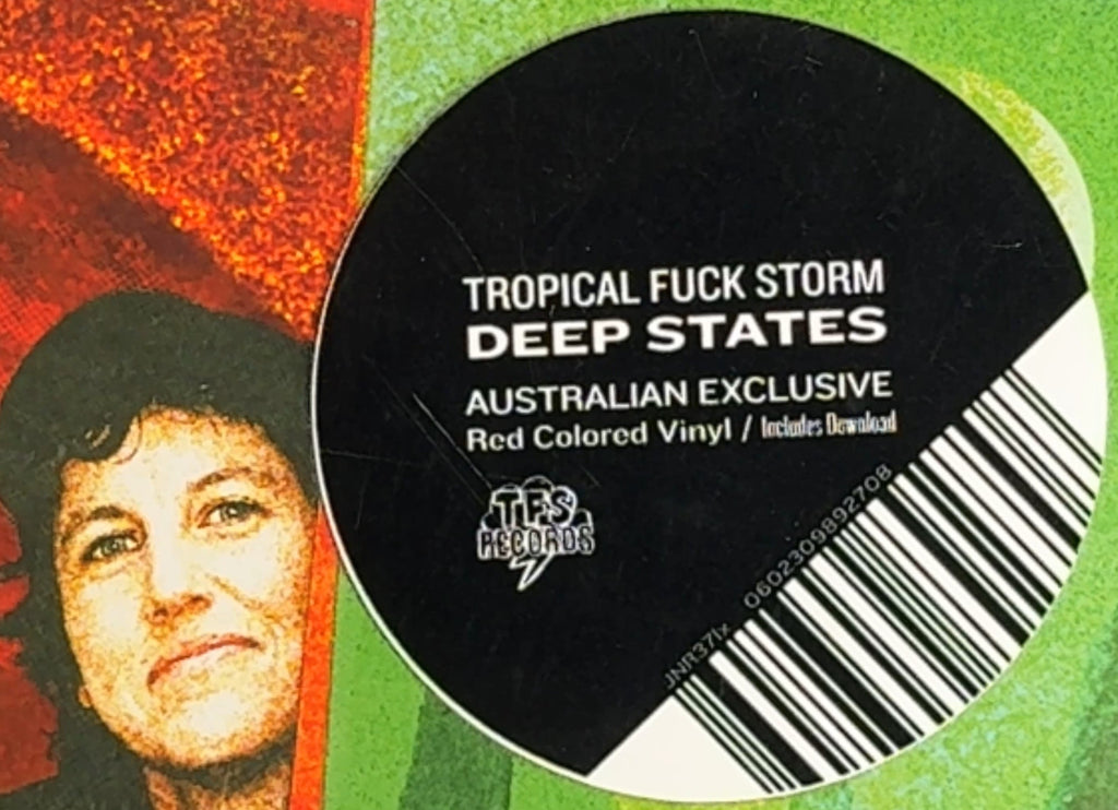 Tropical Fuck Storm Deep States SEALED/NM 2021 Australia Ltd Edtn Red