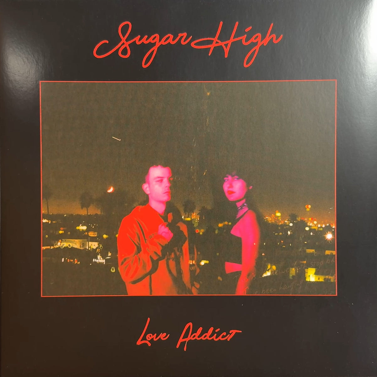 Sugar High Love Addict 2020 Australia First Press Limited Edition Neon Pink New