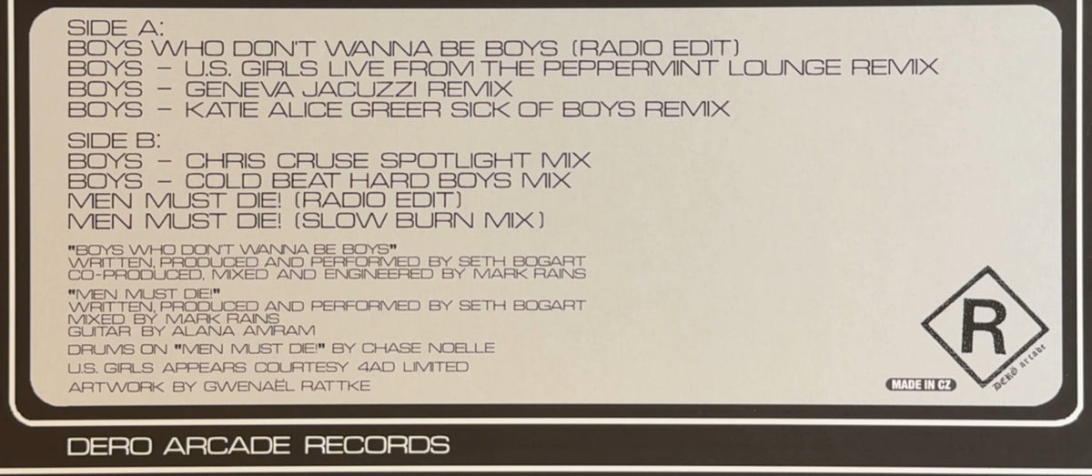 Seth Bogart Boys Who Don't Wanna Be Boys New 2020 Pink First Press