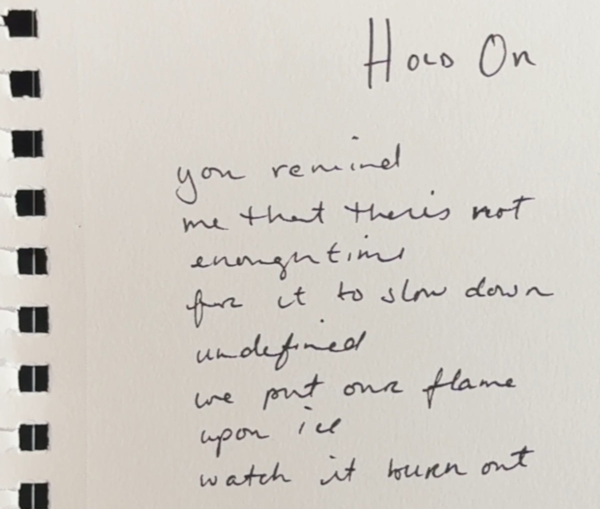 Brooke Annibale Handwritten & Signed Lyric Sheets One-of-a-kind!