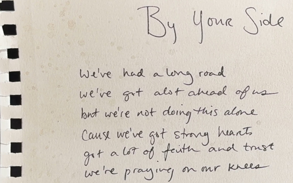 Brooke Annibale Handwritten & Signed Lyric Sheets One-of-a-kind!