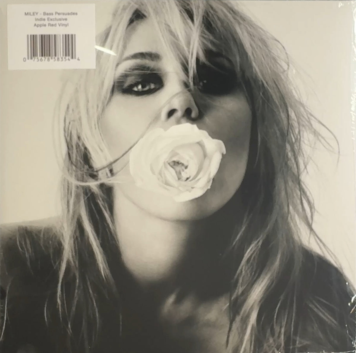 Miley Cyrus Bass Persuades German Import Indie Apple Red Vinyl Poster Gatefold Sealed New