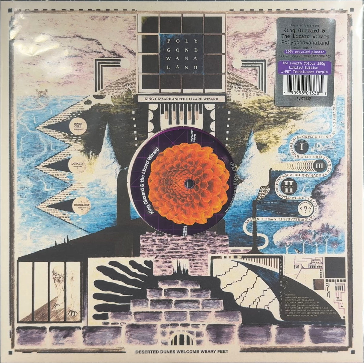 King Gizzard & The Lizard Wizard Polygondwanaland Special & Limited Edition 180g Purple Vinyl