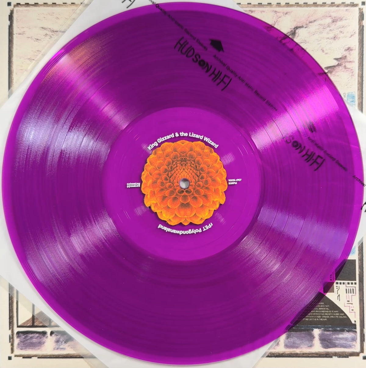 King Gizzard & The Lizard Wizard Polygondwanaland Special & Limited Edition 180g Purple Vinyl