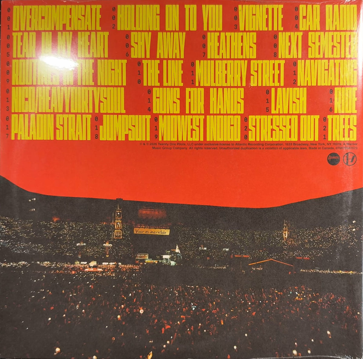 Twenty One Pilots More Than We Ever Imagined New Limited Red Yellow Vinyl SEALED New