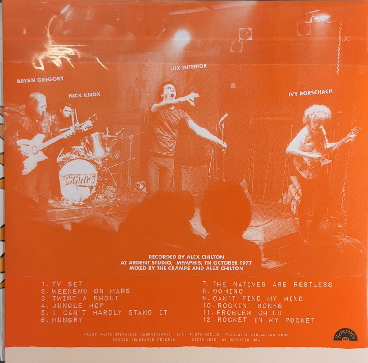 The Cramps Gravest Gravy Japan 2026 Black Vinyl LP Record w/ Obi Sealed New NM