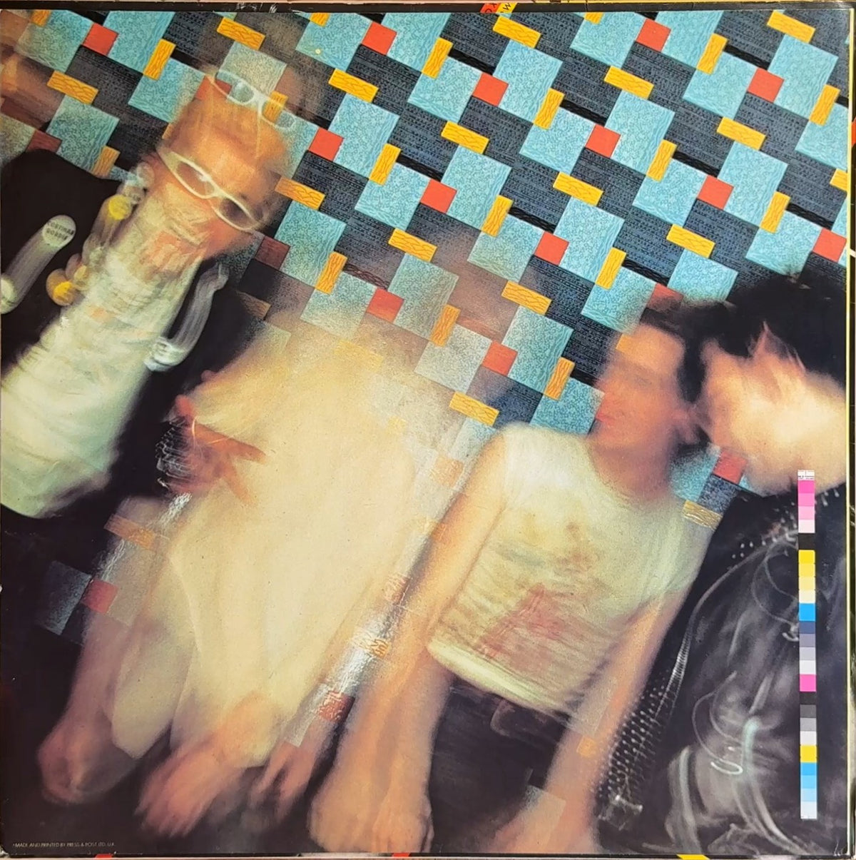 The Damned Music For Pleasure 1977 UK 1st Press VG+ VG+ Island Pressing Stiff Records SEEZ 5